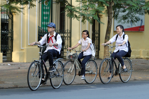 Vì sao học sinh nên đi xe đạp mỗi ngày? - Website bán xe đạp thể thao SỐ 1