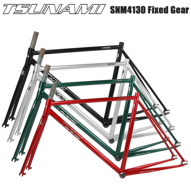 Khung xe đạp fixed gear Tsunami SNM4130
